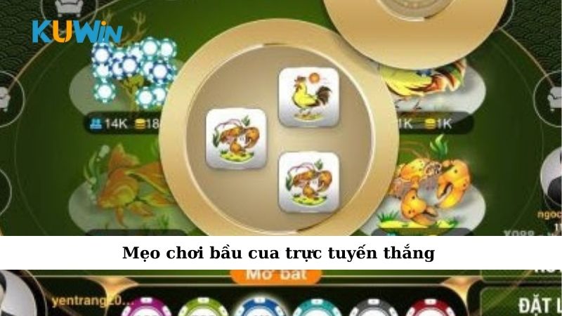 Mẹo chơi bầu cua trực tuyến thắng